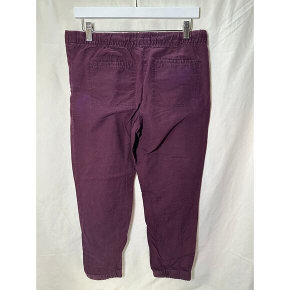 Gap Burgundy Jogger Pants – Size Small - Picture 3 of 5